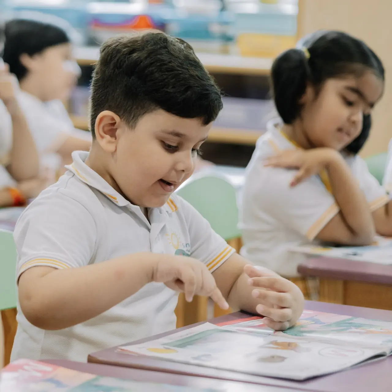 Lower Kindergarten at work
